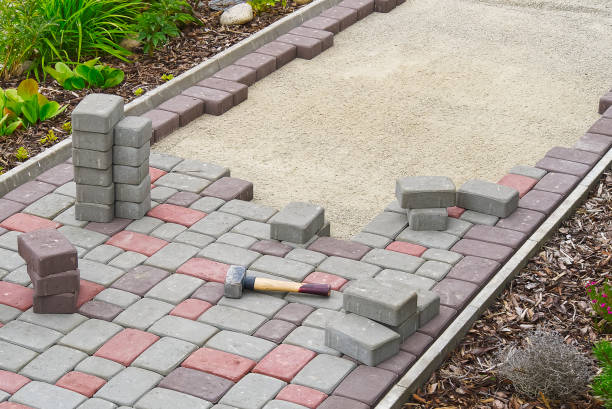 Residential Paver Driveway in Fairplay, GA